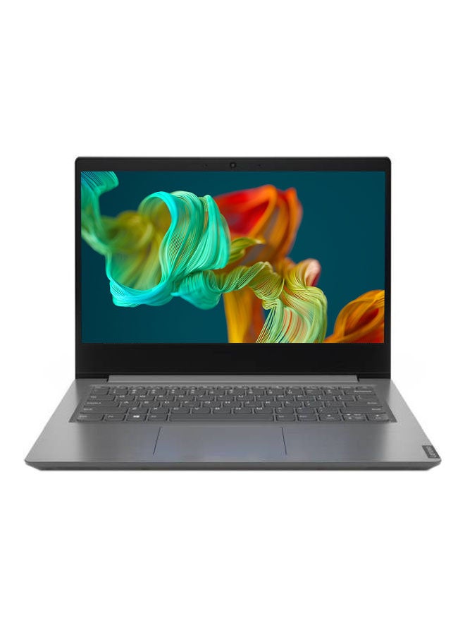 لينوفو V14 ADA (82C600DXAD) مع شاشة 14.0 بوصة FHD (1920x1080) معالج AMD Ryzen 3-3250U (2.6 جيجا هرتز حتى 3.5 جيجا هرتز)/4 جيجا بايت رام / 256 جيجا بايت SSD M.2/AMD Radeon Graphics، بلوتوث، DOS مجاني (بدون نوافذ) إنجليزي/عربي رمادي حديدي الإنجليزية/العربية رمادي اللون كالحديد  - Image 1