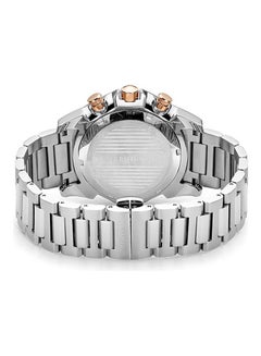 CERRUTI 1881 Men's Round Shape Stainless Steel Analog Wrist Watch CIWGI2207401 - 45.5 mm - Silver  - Image 2