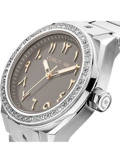 CERRUTI 1881 Women's Round Shape Stainless Steel Analog Wrist Watch CIWLG2226001 - 33 mm - Rose gold  - Image 4