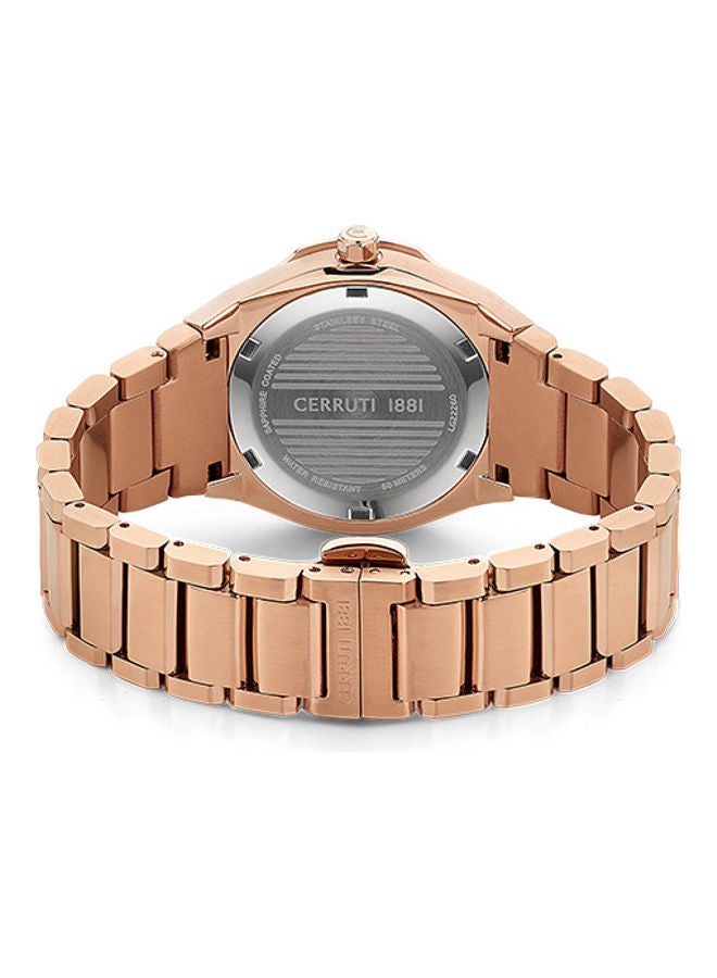 Women's Round Shape Stainless Steel Analog Wrist Watch CIWLG2226003 - 33 mm - Rose gold - v1659497821/N53338649A_2