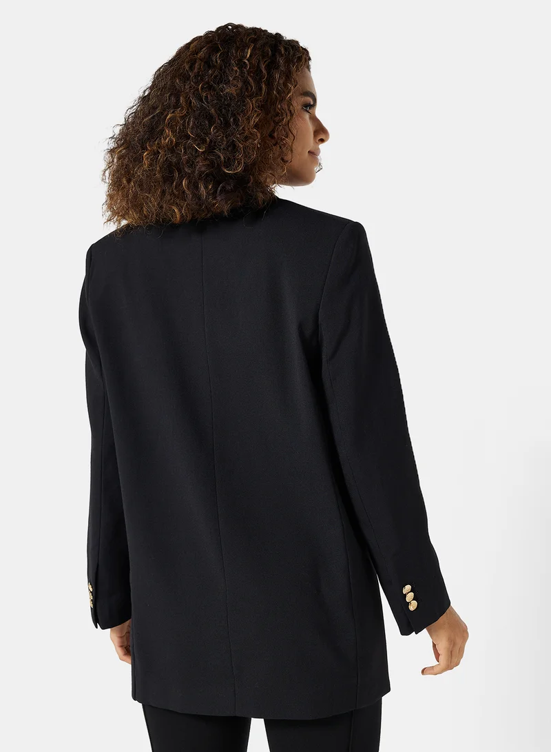 MANGO Longline Blazer