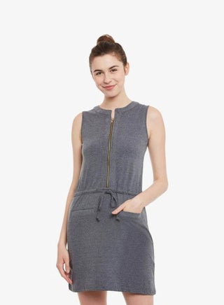 Down Town Belted Mini Dress Dark Grey - v1659506575/N50984037V_1
