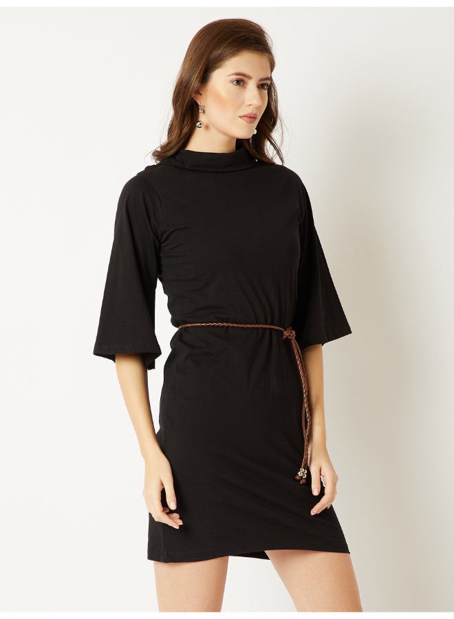 Darkness Shines Belted Dress Black - v1659506583/N50984382V_3