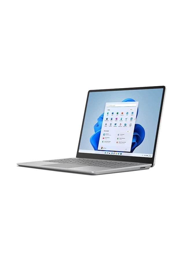 Microsoft - Surface Laptop Go 2 With 12-Inch PixelSense Display, Intel Core i5 1135G7 Processor / 8GB RAM / 128GB SSD / Intel Iris Xe Graphics / Windows 11 Home / Arabic Platinum - Image 1