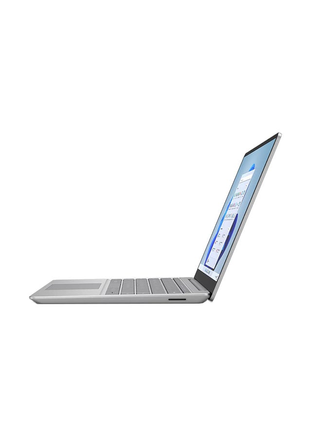 Microsoft - Surface Laptop Go 2 With 12-Inch PixelSense Display, Intel Core i5 1135G7 Processor / 8GB RAM / 128GB SSD / Intel Iris Xe Graphics / Windows 11 Home / Arabic Platinum - Image 1