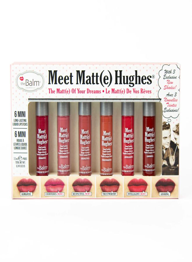 theBalm Meet Matte Hughes Set - Volume 12 Multicolor 6*7.2ml Multicolor  - Image 1