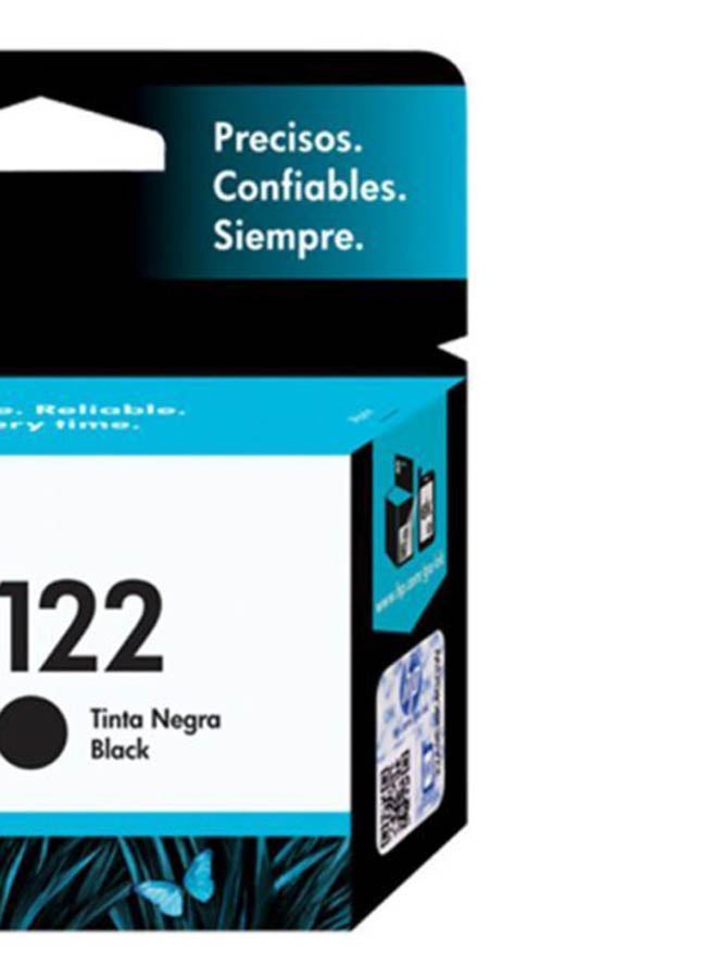 HP - 122 Inkjet Printer High Yield Cartridge Black - Image 1