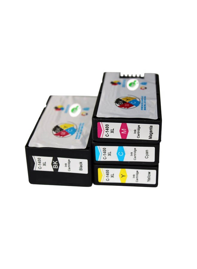 Canon 4-Piece Maxify 1400XL Ink Cartridge Set Multicolour - Image 3