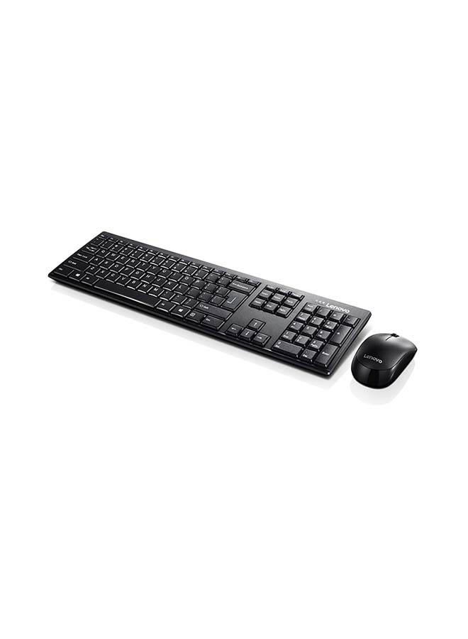 Lenovo - Keyboard And Mouse Set Black - Image 1