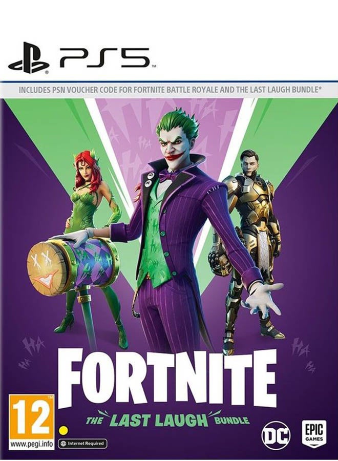 EPIC GAMES - Fortnite : The Last Laugh Bundle - PSN Voucher (Intl Version) - Adventure - PlayStation 5 (PS5) - Image 1