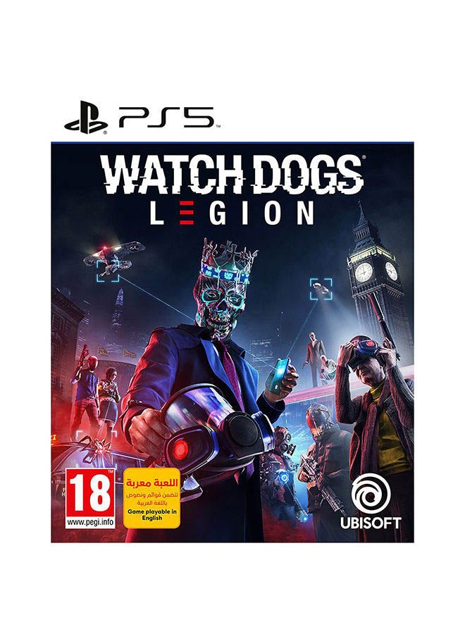 أوبيسوفت لعبة "Watch Dogs : Legion" (إصدار عالمي) - الأكشن والتصويب - بلايستيشن 5 (PS5)  - Image 1
