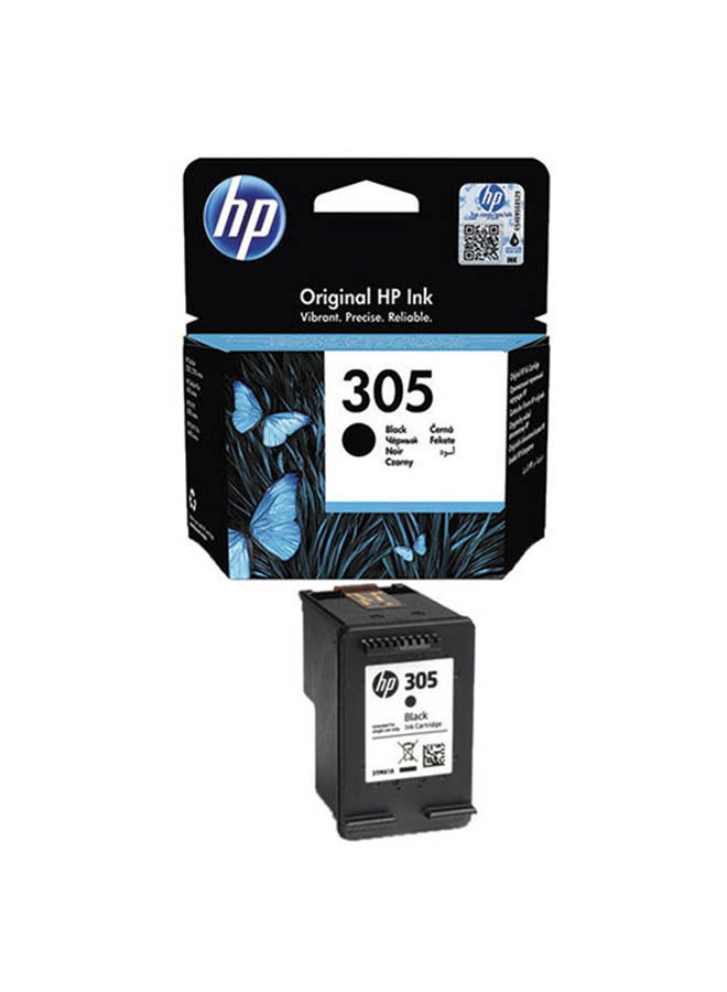HP 305 Black Original Ink Cartridge Black (1) + HP 305 Tri-color Original Ink Cartridge(1) (3YM61AE/3YM60AE) | Works with HP DeskJet 2700, 2730, 4100 Printers Black/Multicolor  - Image 4