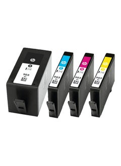 HP 4-Piece Original 903XL High Yield Ink Cartridge Muiticolour  - Image 2
