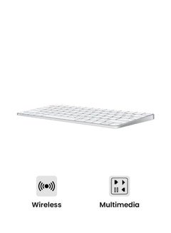 Apple Magic Keyboard with Touch ID (for Mac computers with silicon) - US English Silver  - Image 2