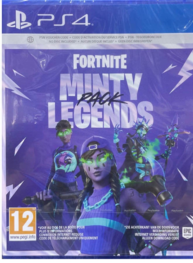 إبيك جيمز - لعبة الفيديو Fortnite Minty Legends (إصدار عالمي) - مغامرة - بلاي ستيشن 4 (PS4) - Image 1