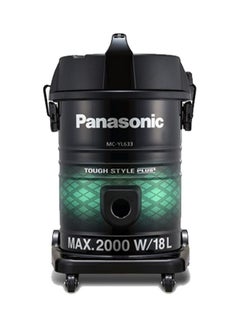 Panasonic Vacuum Cleaner 2000 W MC-YL633G349 Black 