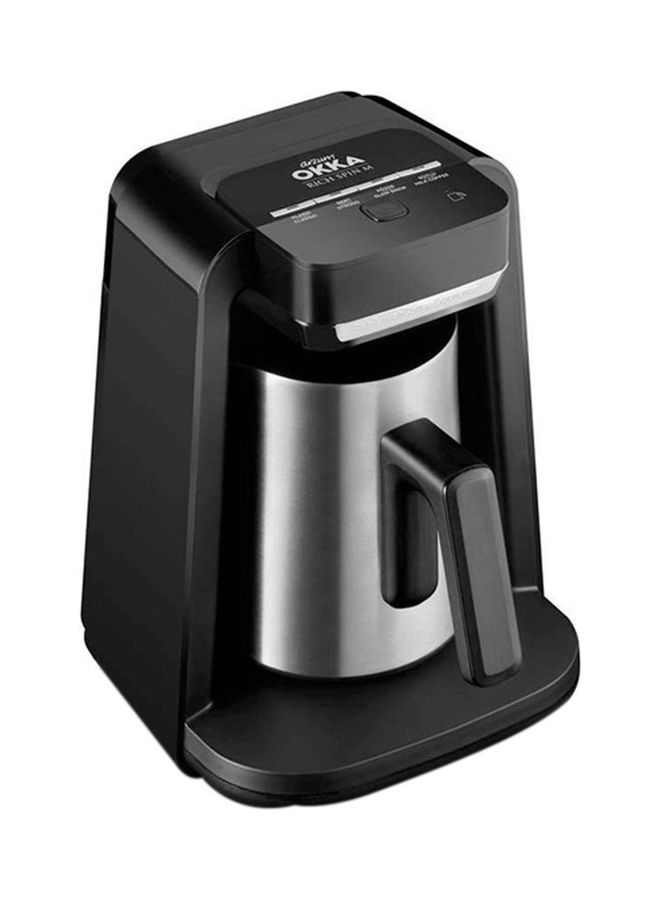 أرزوم ماكينة صنع القهوة التركية ريتش سبين سعة 3 لترات 3 L 700 W OK0012-RK-BKCRM أسود/ فضي - Image 2