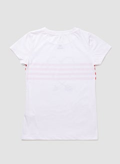 NEON Boys Crew Neck Short Sleeve T-Shirt Pure White  - Image 2