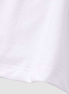 NEON Boys Crew Neck Short Sleeve T-Shirt Pure White  - Image 4