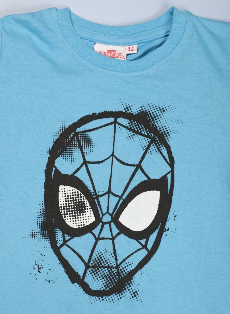 NEON Neon Spiderman T-Shirt Powderblue  - Image 3