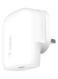 belkin 30W USB C Wall Charger With PPS Power Delivery USB IF Certified PD 3.0 Fast Charging For iPhone 13 White  - Image 4