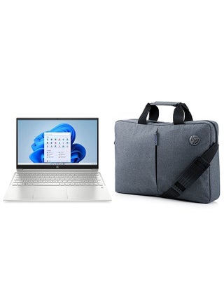 Pavilion 15-eg1053 (Upgraded Version) Laptop With 15.6-Inch Touch Screen Display, Core i5-1155G7 Processor/16GB RAM/512GB SSD/Intel's Iris Xe Graphics With Bag English Silver - v1659606780/N53336216A_8
