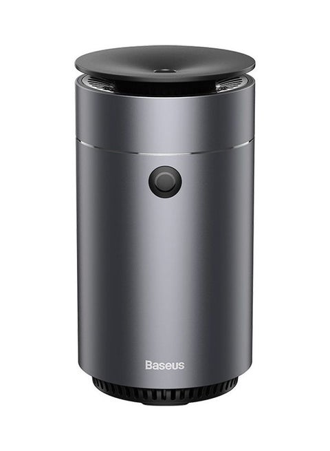 Car Aromatherapy Humidifier, USB Essential Oil Diffuser Ultrasonic Car Humidifier Aromatherapy Diffusers with Intermittent/Continuous Mist for Office Travel Home Vehicle DHSG-0G Grey