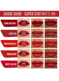 Maybelline New York Superstay Matte Ink Liquid Spiced Lipstick - 340 Exhilarator 340 Exhilarator - v1659615447/N46218988A_7