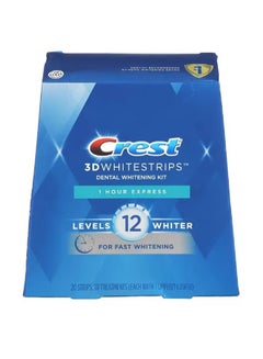Crest 20-Piece 3D Whitening Strips Removes 10 Years of Set-in-Stains Clear  - Image 1