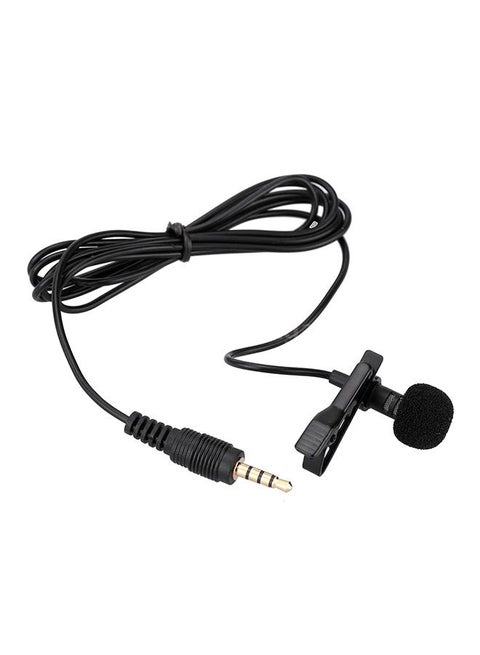Mini Lavalier Mic Tie Clip 122633 Black