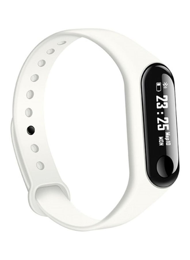 Generic Fitness Tracker Band White/Black  - Image 1