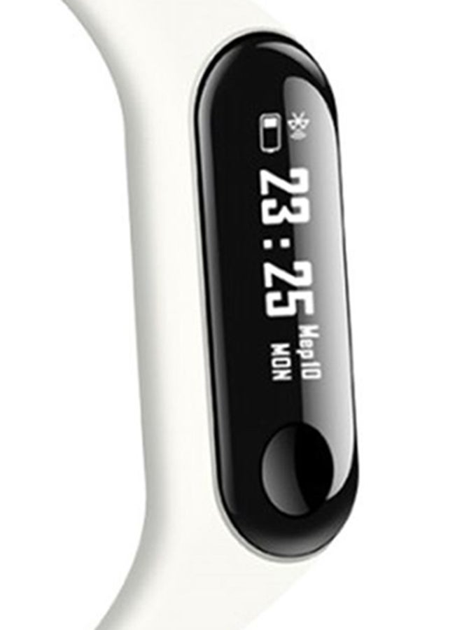 Generic Fitness Tracker Band White/Black  - Image 3