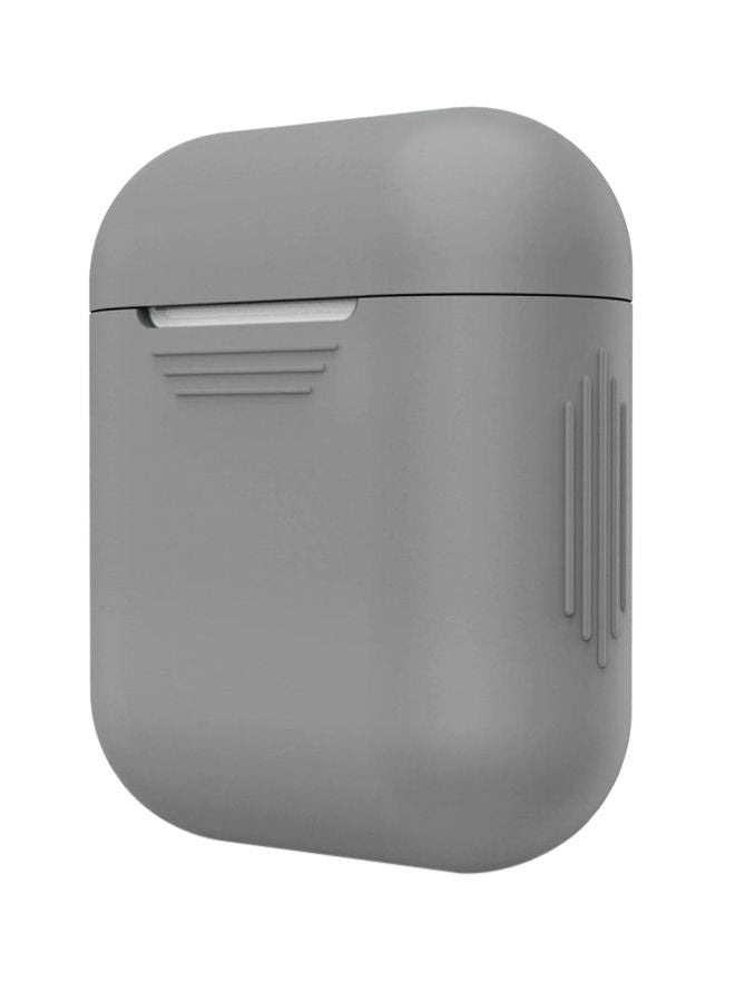 Protecting Case Cover For Apple AirPods Grey - Image 1