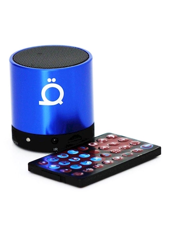 Generic Portable Subwoofer Wireless Bluetooth Speaker Blue/Black  - Image 1