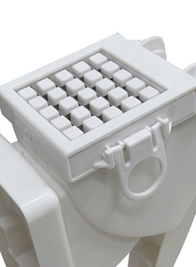 أداة تقطيع البطاطس أصابع أبيض 11x5x5بوصة - Image 4