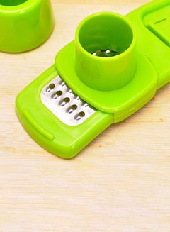Generic Multifunctional Ginger Garlic Grater Multicolour 14x4cm  - Image 3