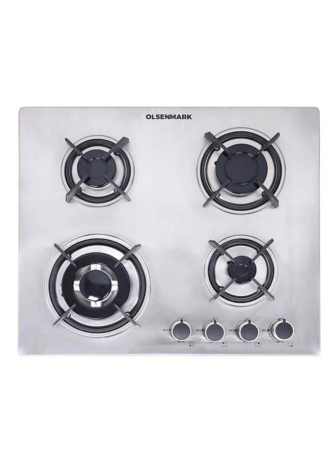 Olsenmark - 2 In 1 Gas Hob OMCH1824 Silver/Black - Image 1