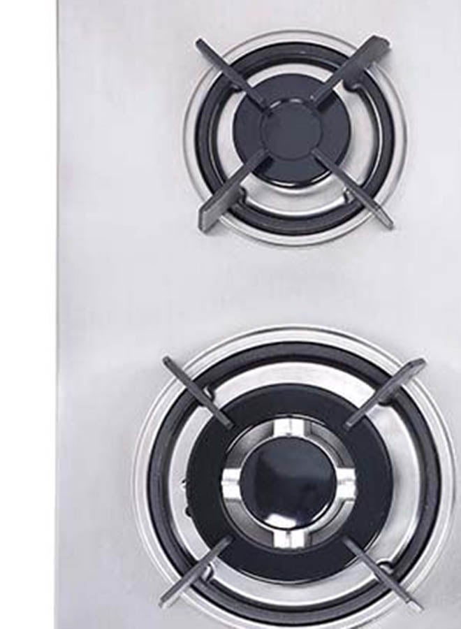 Olsenmark - 2 In 1 Gas Hob OMCH1824 Silver/Black - Image 1