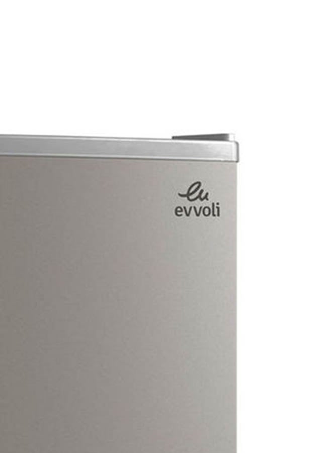 إيفولي - ثلاجة صغيرة بباب واحد وقفل للأطفال بسعة صافية 90 لتراً 0.68 kW EVRFM-90LS فضي - Image 1
