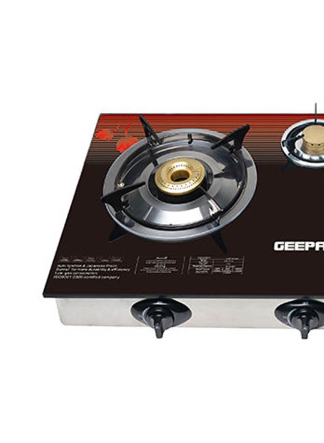 GEEPAS 3-Burner Gas Cooker Size GGC31012 Black/multi color  - Image 2
