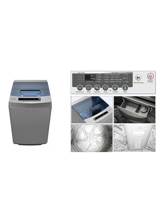 SUPER GENERAL - 7 Kg Top Load Fully Automatic Washing Machine, 680 Rpm With Auto Balance, Delay Start And Led Display 7 kg 480 W SGW721 White - Image 1