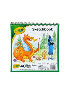 40 Pages Sketch Book - Assorted 22x22cm