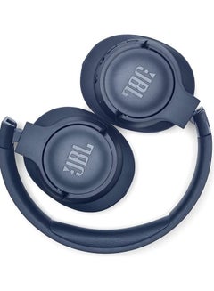 JBL Tune 710BT Wireless Over Ear Headphones Blue  - Image 5