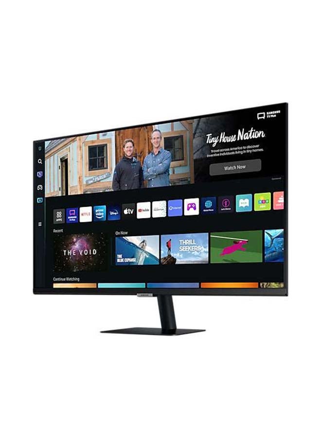 Samsung - 32 Inch Smart Monitor 32BM500 FHD Flat Monitor With Smart TV Experience, Remote And Speaker, Wired & Wireless Connectivity With Mobile, Laptop, PC, WIFI & Bluetooth Black - Image 1