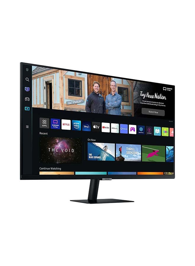Samsung - 32 Inch Smart Monitor 32BM500 FHD Flat Monitor With Smart TV Experience, Remote And Speaker, Wired & Wireless Connectivity With Mobile, Laptop, PC, WIFI & Bluetooth Black - Image 1