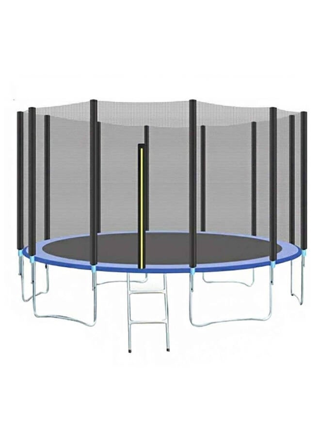 Megastar Recreational 16FT Trampolines With Ladder And Enclosure 488X488X260cm - Image 1