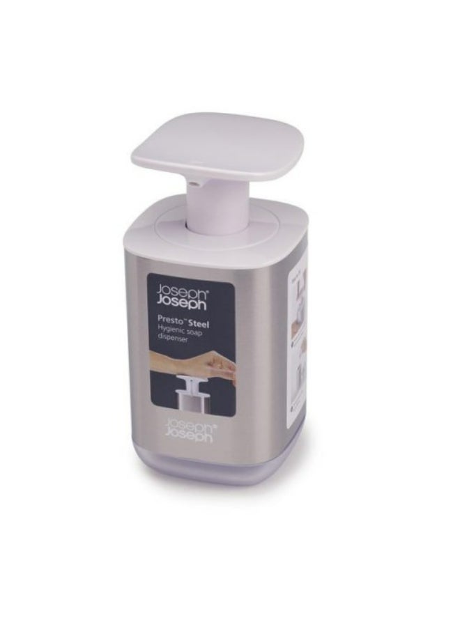 Joseph Joseph Soap Dispenser Grey/White 8.1x8.1x16cm  - Image 1