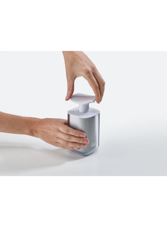 Joseph Joseph Soap Dispenser Grey/White 8.1x8.1x16cm  - Image 3