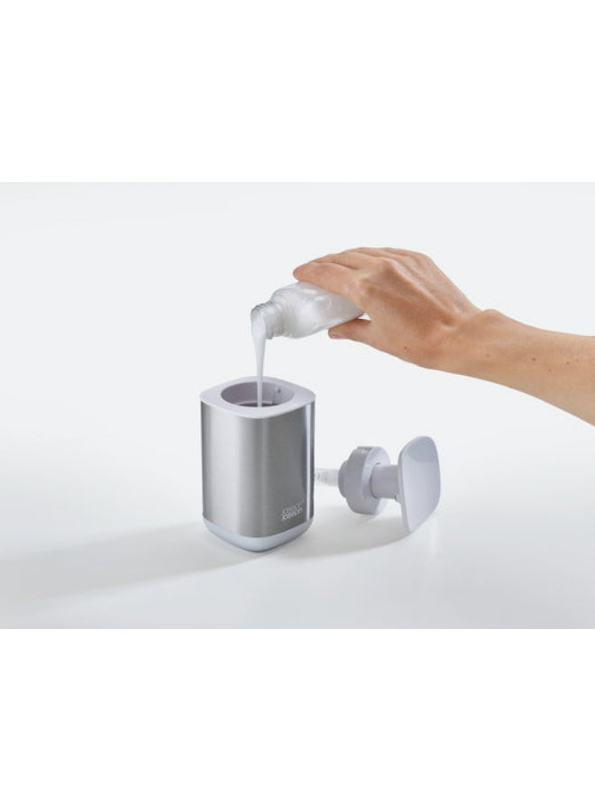 Joseph Joseph Soap Dispenser Grey/White 8.1x8.1x16cm  - Image 4