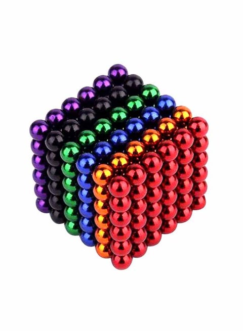 216-Piece Colourful Stress Relief Imaginative Creative Magnetic Ball Puzzle Cube Set
